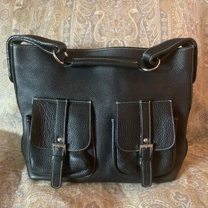 Black Leather Bag